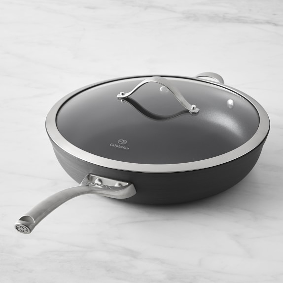 Calphalon Contemporary Nonstick Deep Sauté Pan with Lid, 13" Williams