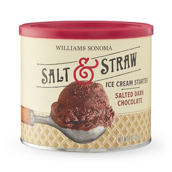 Salt and Straw Salted Dark Chocolate Ice Cream Starter
