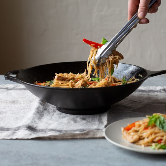 Lodge Chef Collection CastIron Wok, 12" Williams Sonoma