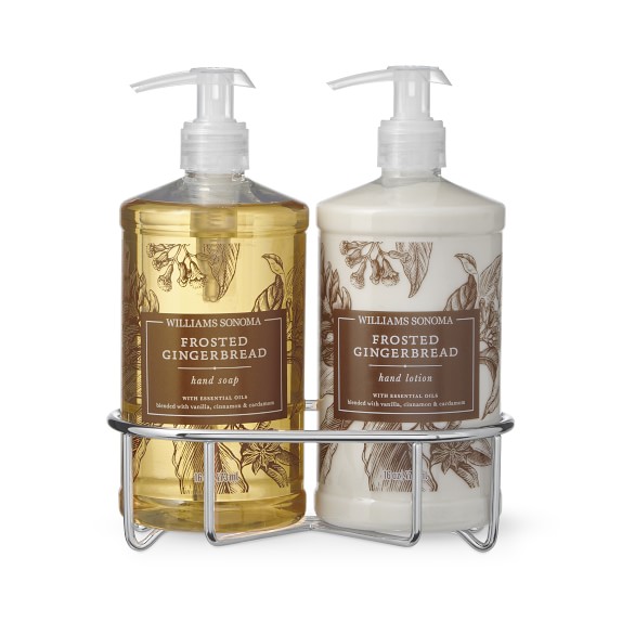 Williams Sonoma Frosted Gingerbread Classic 3-Piece Set, Silver