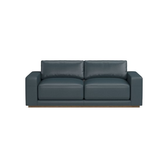 Leather Furniture Williams Sonoma Italian Distressed Leather Blue