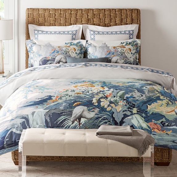 Soro Tall Bed Headboard Williams Sonoma Soro Tall Bed Headboard