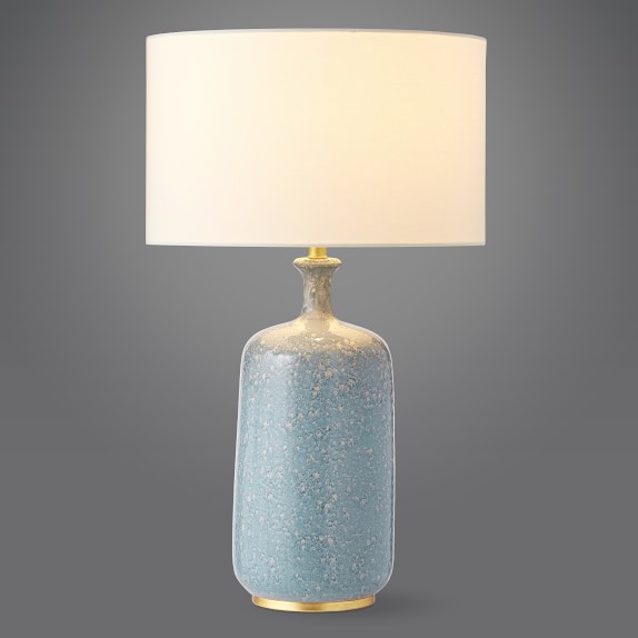AERIN Culloden Table Lamp, Blue Lagoon Williams Sonoma