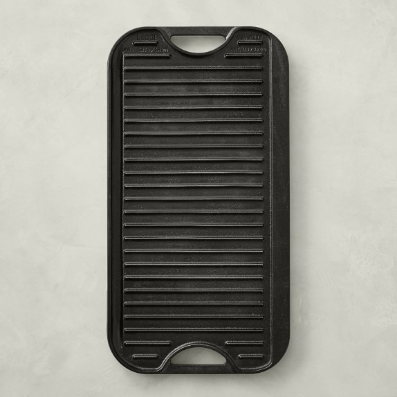 Lodge Cast-Iron Double Burner Reversible Grill/Griddle
