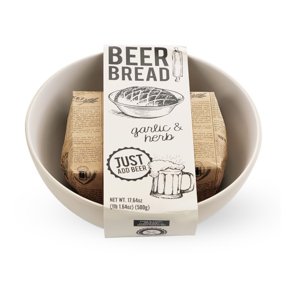Beer Bread Bowl Garlic and Herb