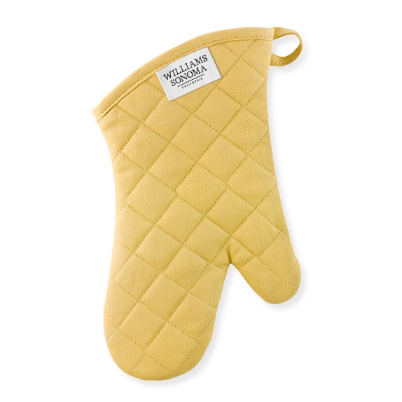 Williams Sonoma Oven Mitt, Jojoba Yellow Williams Sonoma