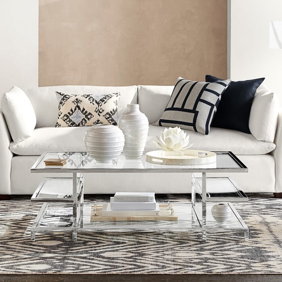 Coffee End Console Tables Williams Sonoma Tribeca Coffee Table