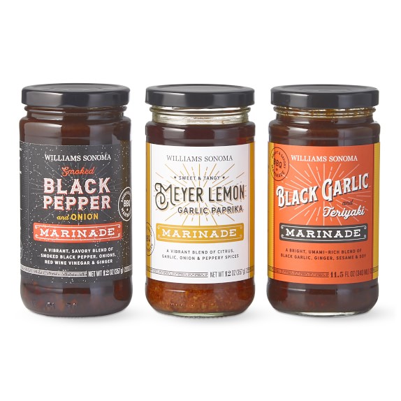 Williams Sonoma Marinades, Set of 3