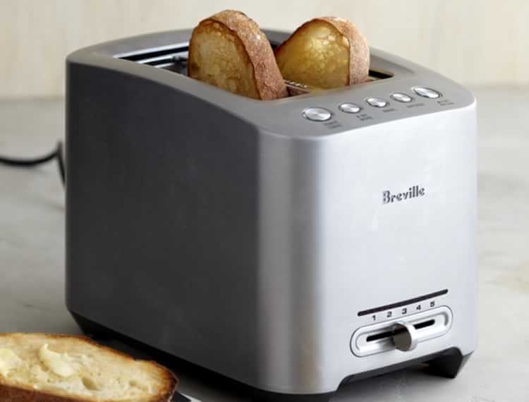 Breville DieCast 4Slice Smart Toaster Williams Sonoma