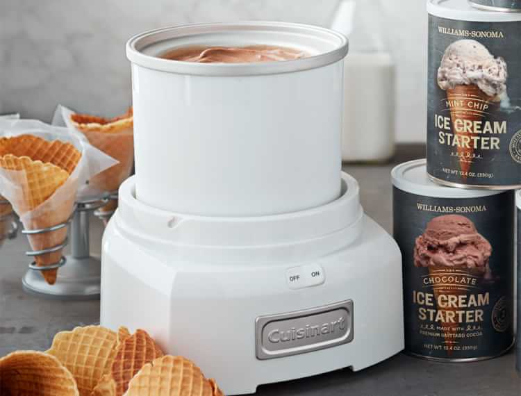 Cuisinart Ice Cream Maker with Extra Freezer Bowl Williams Sonoma