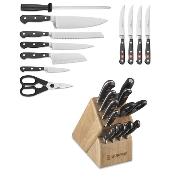 Wüsthof Classic 12Piece Knife Block Set Williams Sonoma