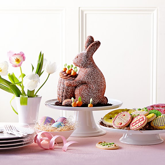 Nordic Ware Easter Bunny Cake Pan Williams Sonoma