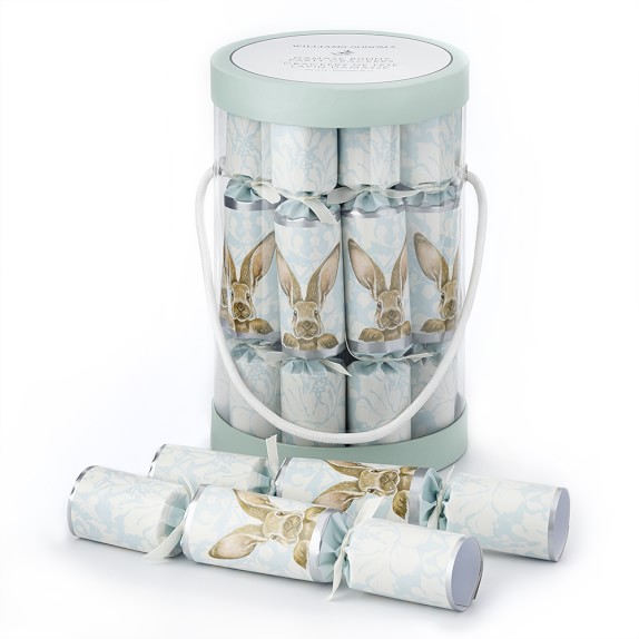 Damask Bunny Crackers, Set of 12