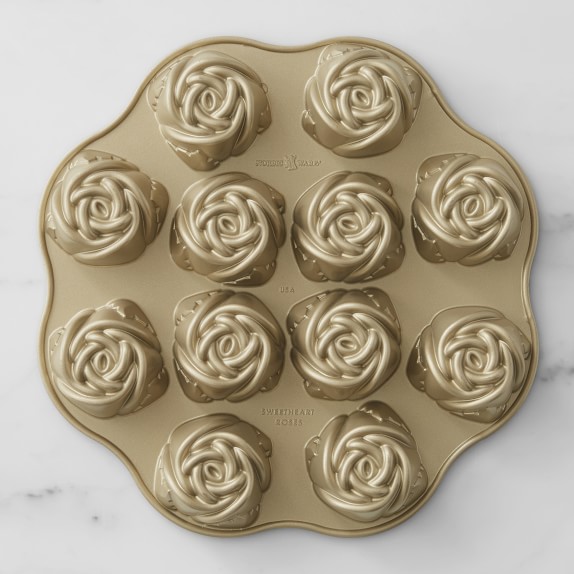 Nordic Ware Rose Cakelet Pan