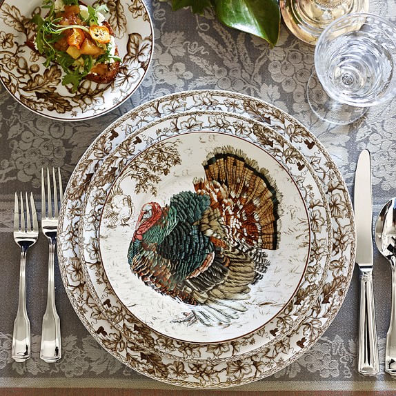 Plymouth Turkey Dinnerware Collection Williams Sonoma