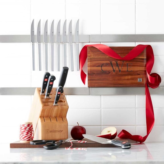 Wüsthof StainlessSteel 8Piece Steak Knife Box Set Williams Sonoma