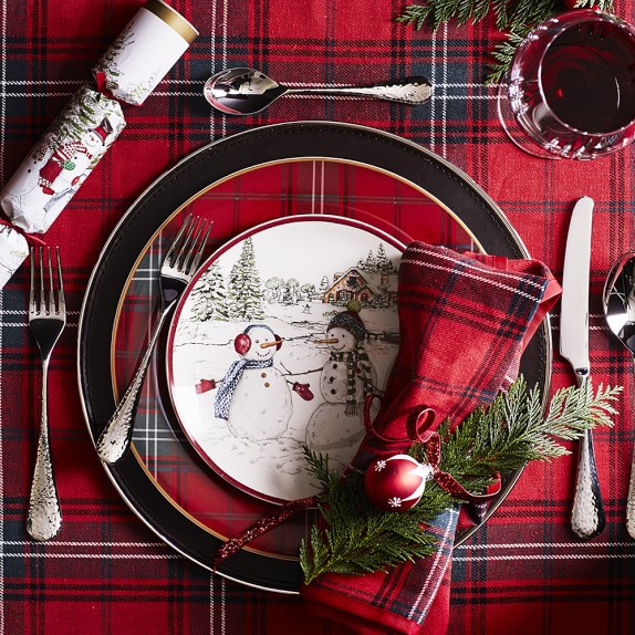 Classic Tartan Plaid Napkins, Set of 4 Williams Sonoma