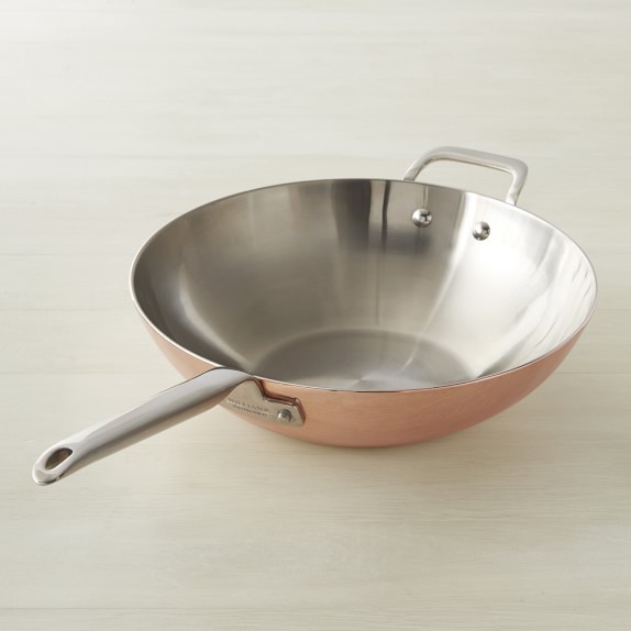 Williams Sonoma Professional Copper Wok Williams Sonoma
