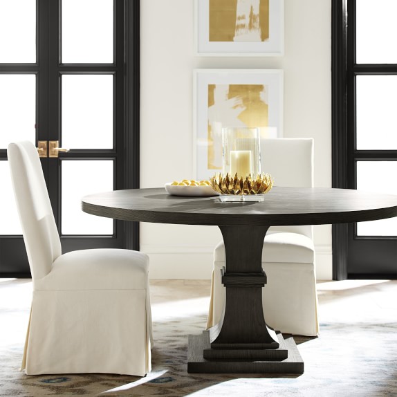 Pedestal Round Dining Table