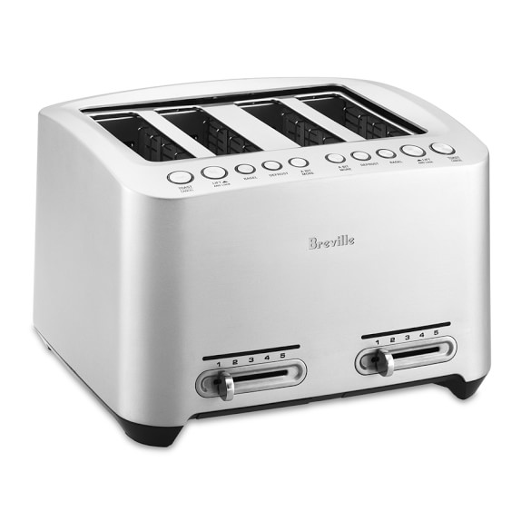 Breville DieCast 4Slice Smart Toaster Williams Sonoma