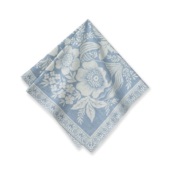 Vintage Floral Jacquard Napkins Williams Sonoma