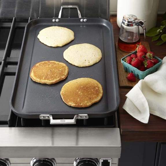 Calphalon Elite Nonstick Double Griddle With Rack Williams Sonoma Roll Over Image To Zoom