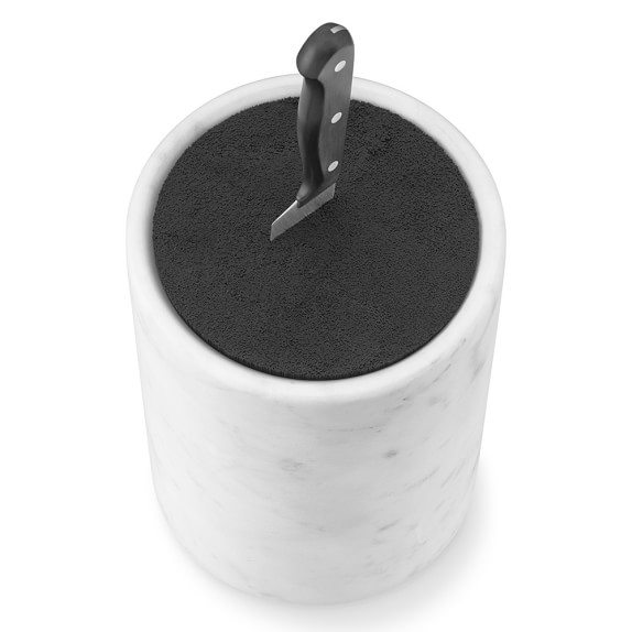 Marble Knife Holder with Kapoosh® Insert Williams Sonoma