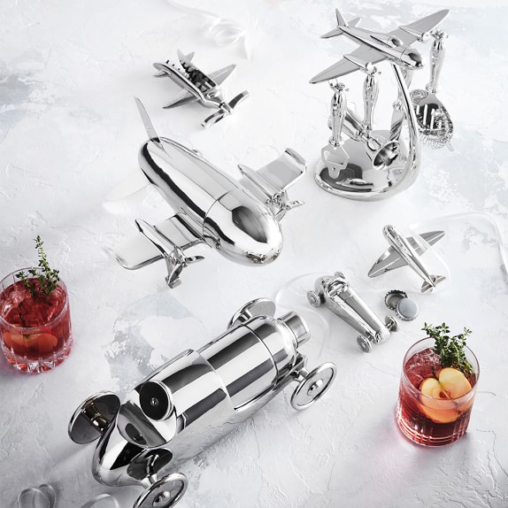 Airplane Cocktail Shaker | Williams Sonoma
