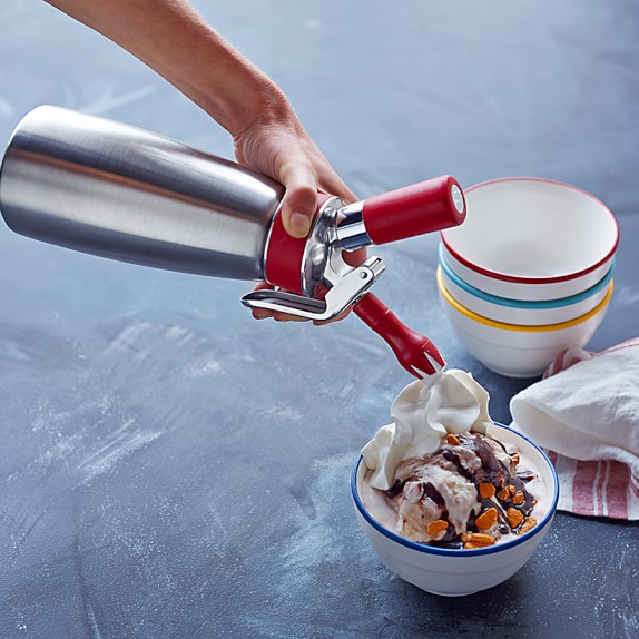 ISI Gourmet Cream Whipper Whipped Cream Maker Williams Sonoma