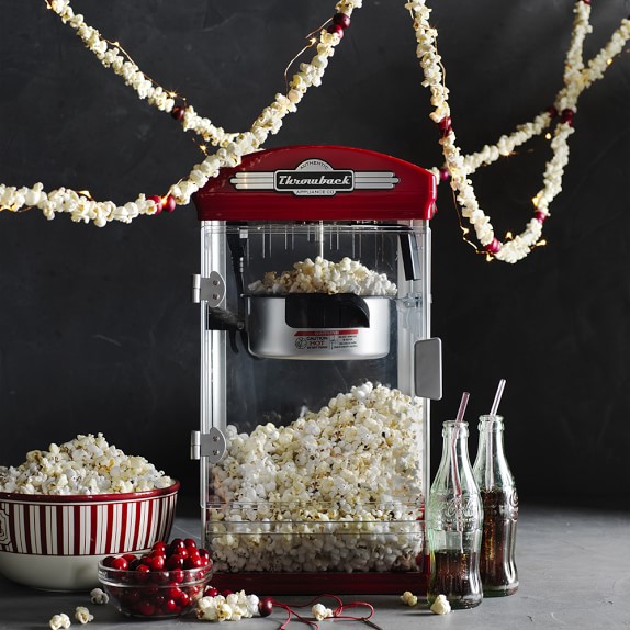 Throwback Movie Theater Popcorn Maker Williams Sonoma