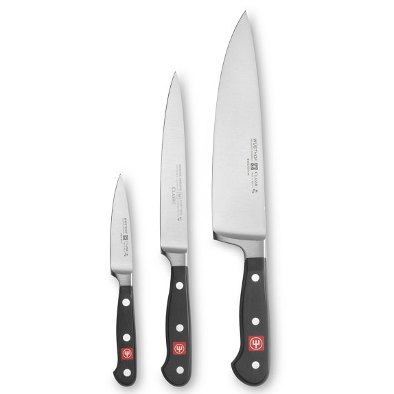 wusthof classic 3 piece knife set