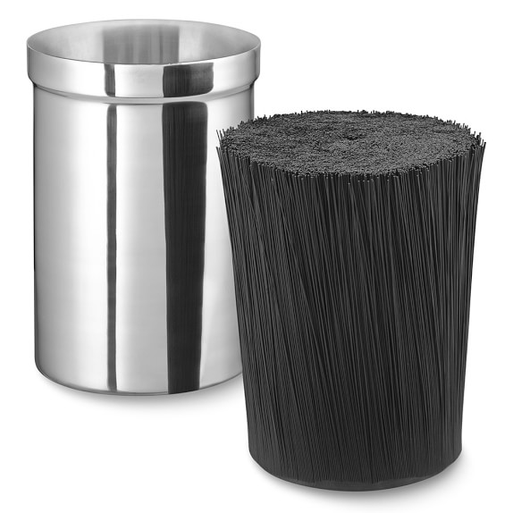 StainlessSteel Knife Holder with Kapoosh® Insert Kitchen Counter