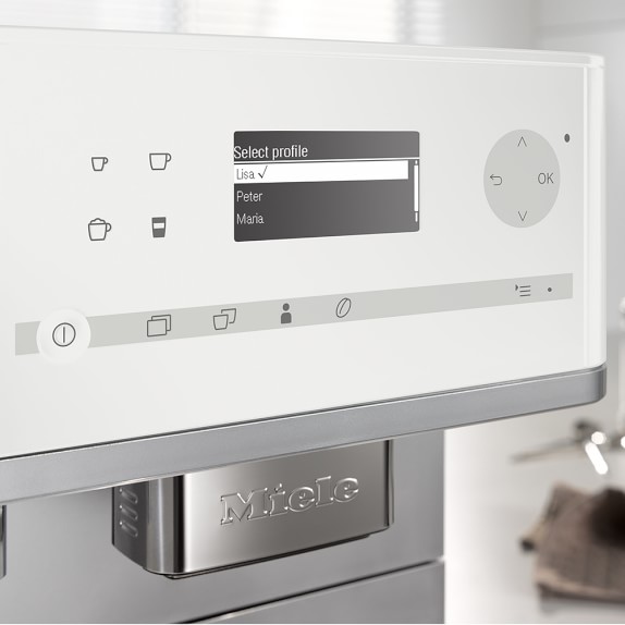 Miele CM6150 Fully Automatic Espresso Machine Williams Sonoma