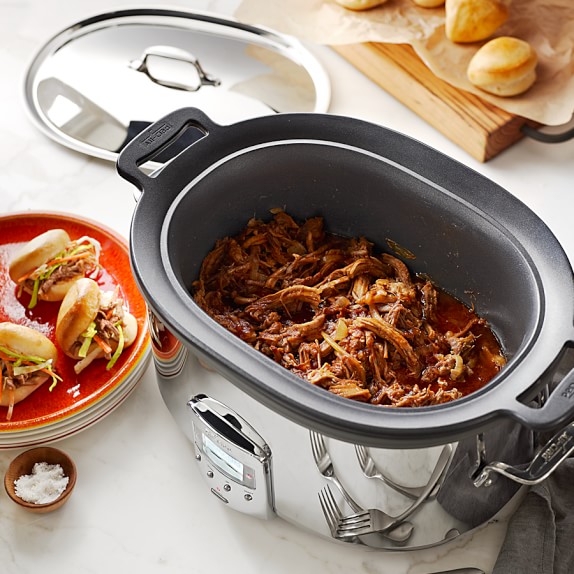 AllClad Deluxe Slow Cooker with CastAluminum Insert, 7Qt. Williams