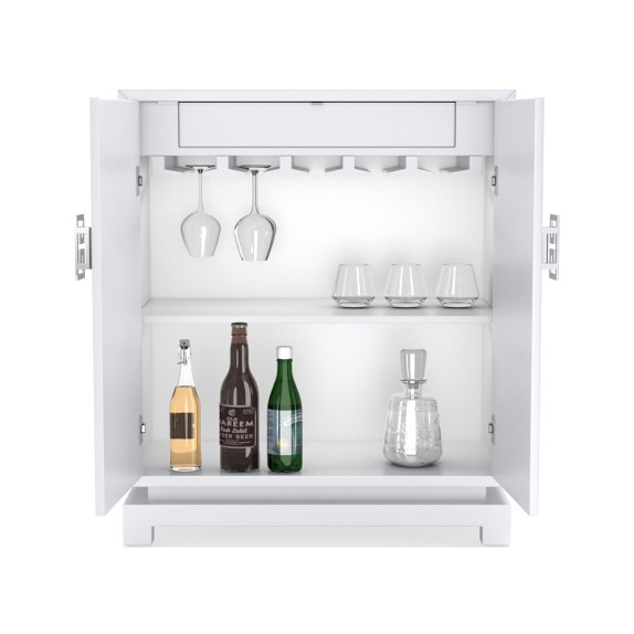 Hadley White Bar Cabinet Williams Sonoma Scroll To Next Item