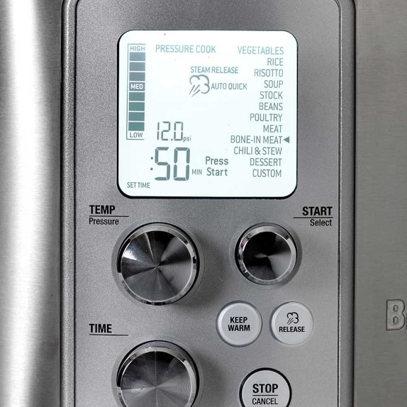 Breville Fast Slow Pro Pressure Cooker, 6-Qt. | Williams Sonoma