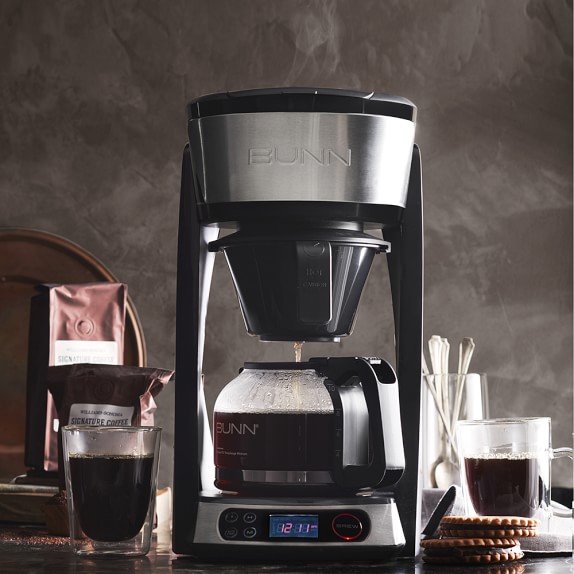 BUNN 10Cup Programmable Coffee Maker Williams Sonoma