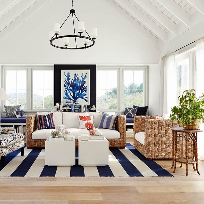 Devon 6 Light Chandelier Oiled Bronze Williams Sonoma