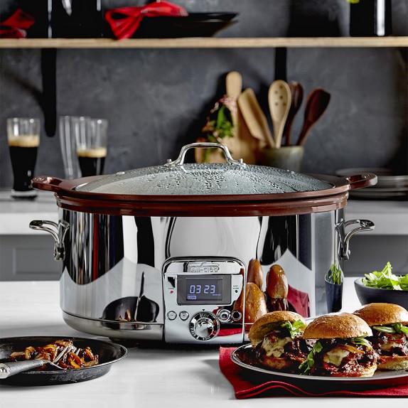 AllClad Gourmet Slow Cooker with AllinOne Browning, 7Qt. Williams