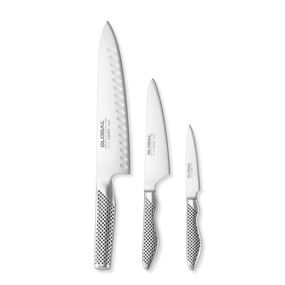 Global Classic 3 piece Chef's Set Williams Sonoma
