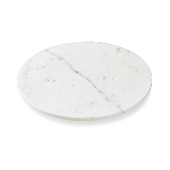 White Marble Lazy Susan