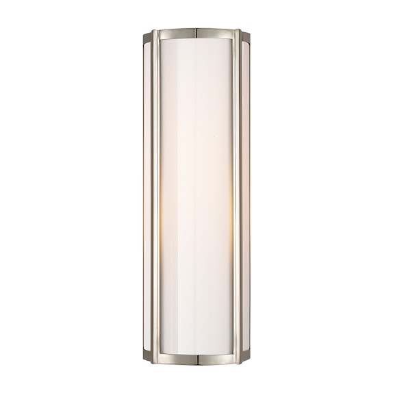 Emory Sconce, Polished Nickel