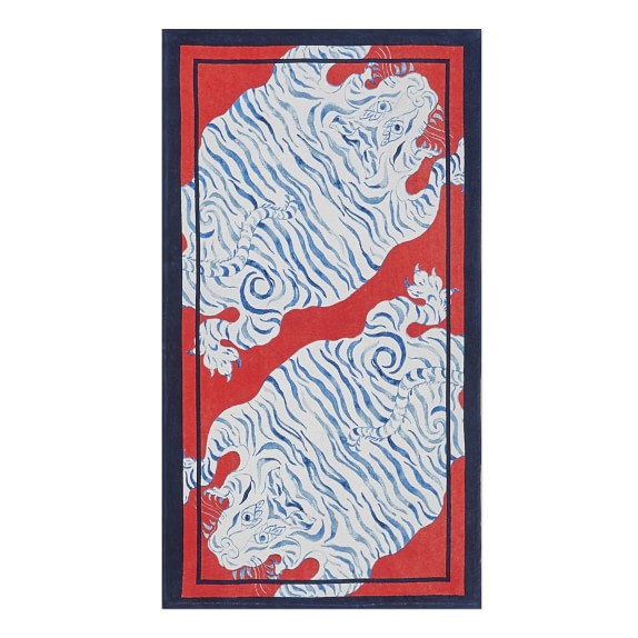 Tibetan Tiger Beach Towel, 38