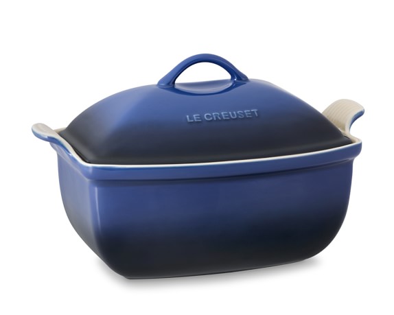 Le Creuset Stoneware Deep Covered Baker, 4 1/2-Qt., Lapis