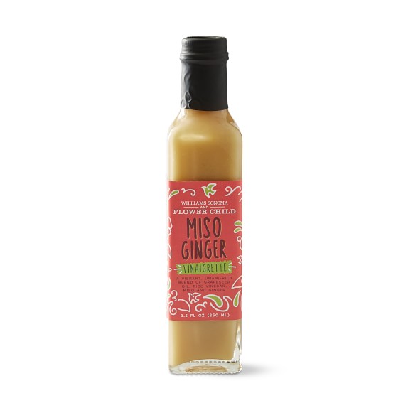 Flower Child Vinaigrette, Miso Ginger
