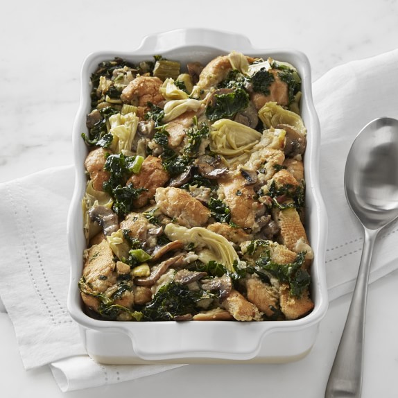 Artichoke Parmesan Kale Stuffing