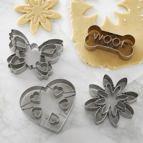 Williiams Sonoma Impression Cookie Cutters, Set of 4