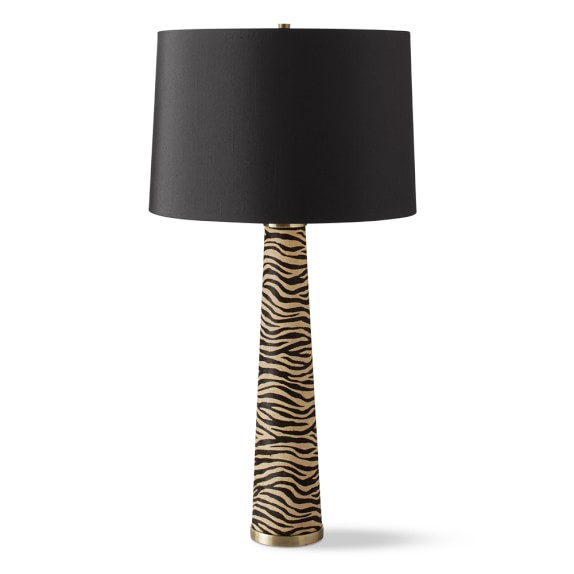 Tiger Hide Table Lamp