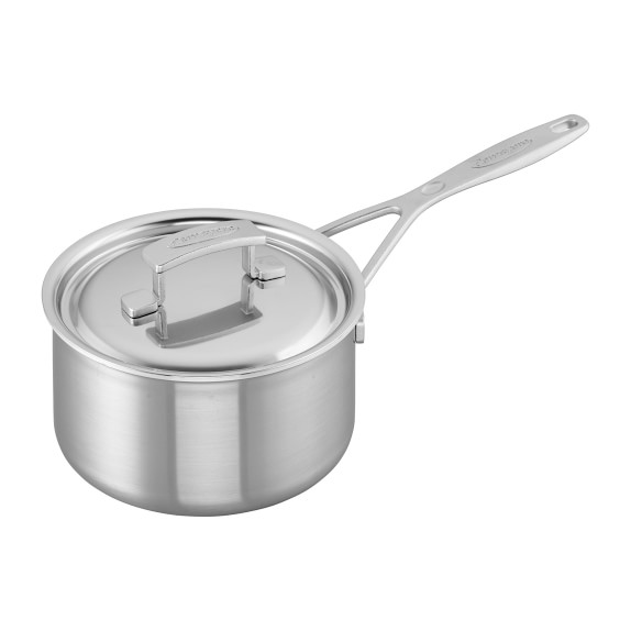 Demeyere Industry Stainless-Steel Saucepan, 2-Qt.