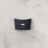 Cristel Mutine Satin Detachable Side Handle, Black